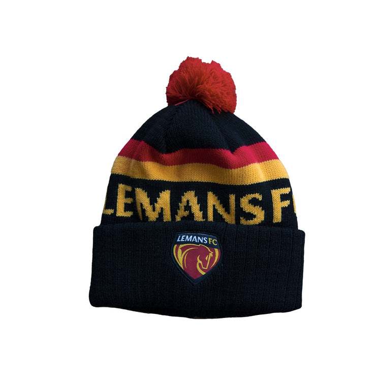 Bonnet Pompon Noir Le Mans FC