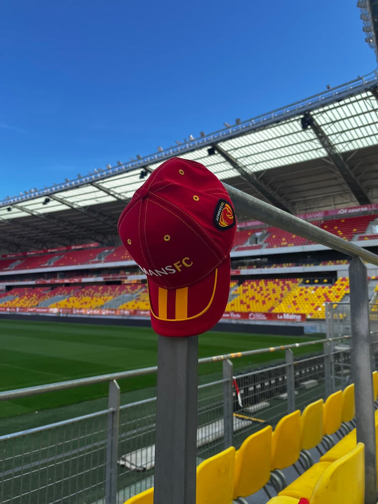 Casquettes supporters Rouge et Jaune
