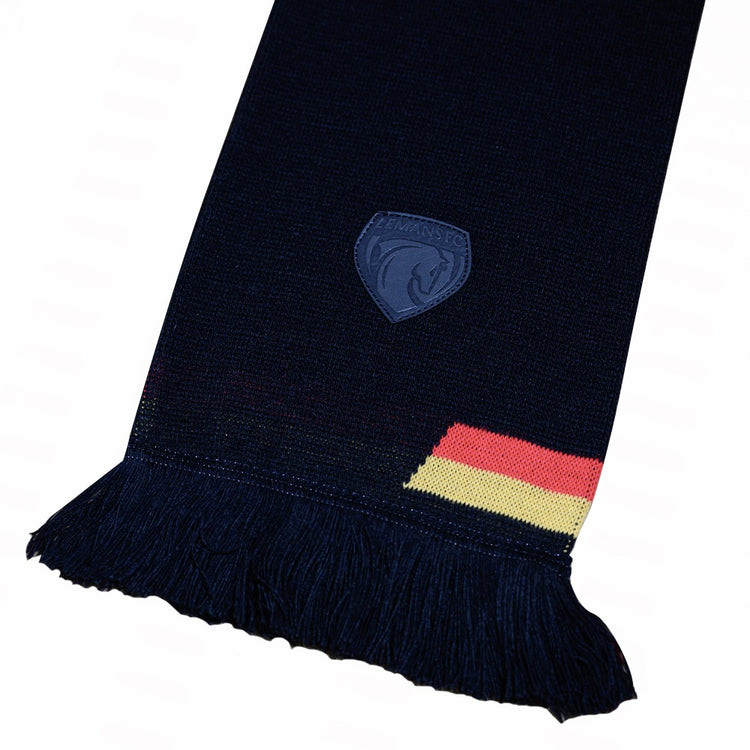 Écharpe brodée logo Le Mans FC noir