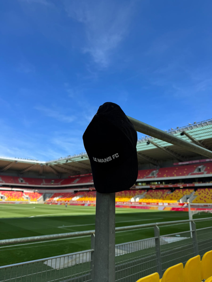 Casquette Velours Noir brodée Le Mans FC