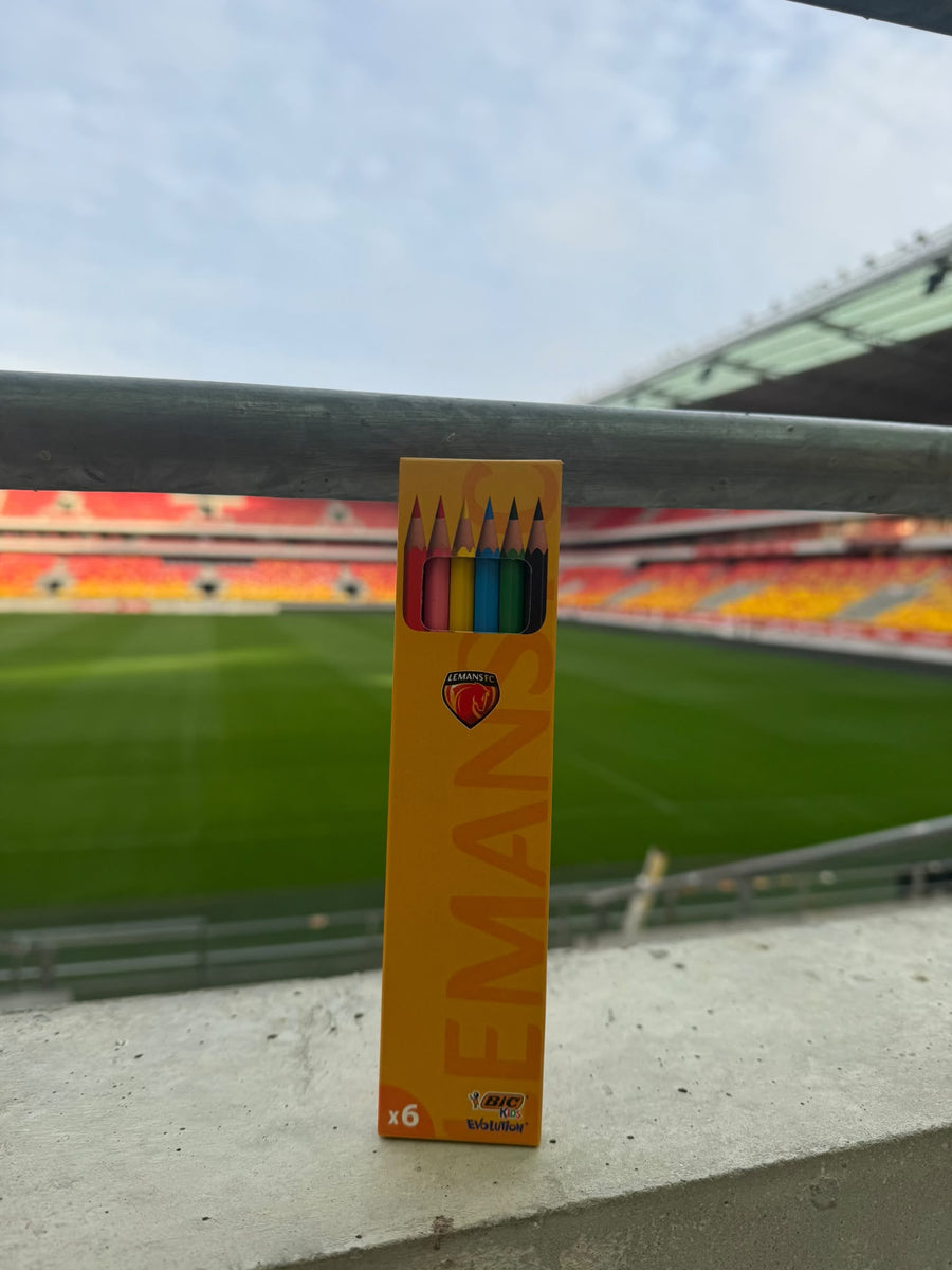 Set 6 crayons de couleur