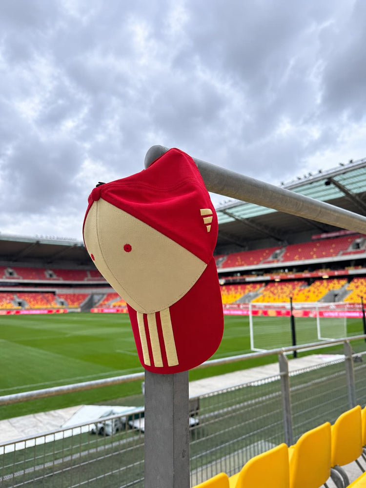 Casquette Rouge Adidas et Or