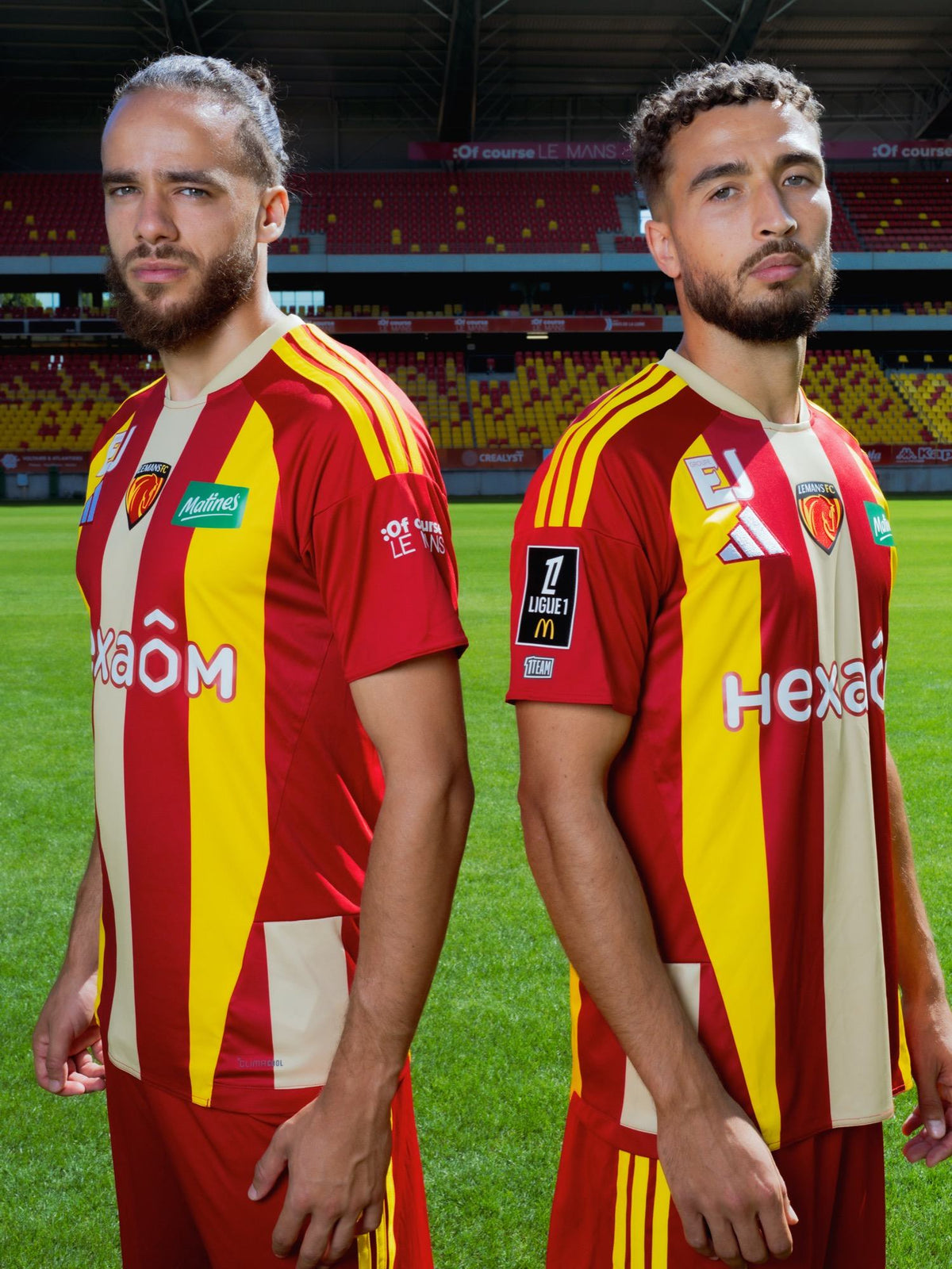 Maillots domicile et extérieur Le Mans FC 2026/2027
