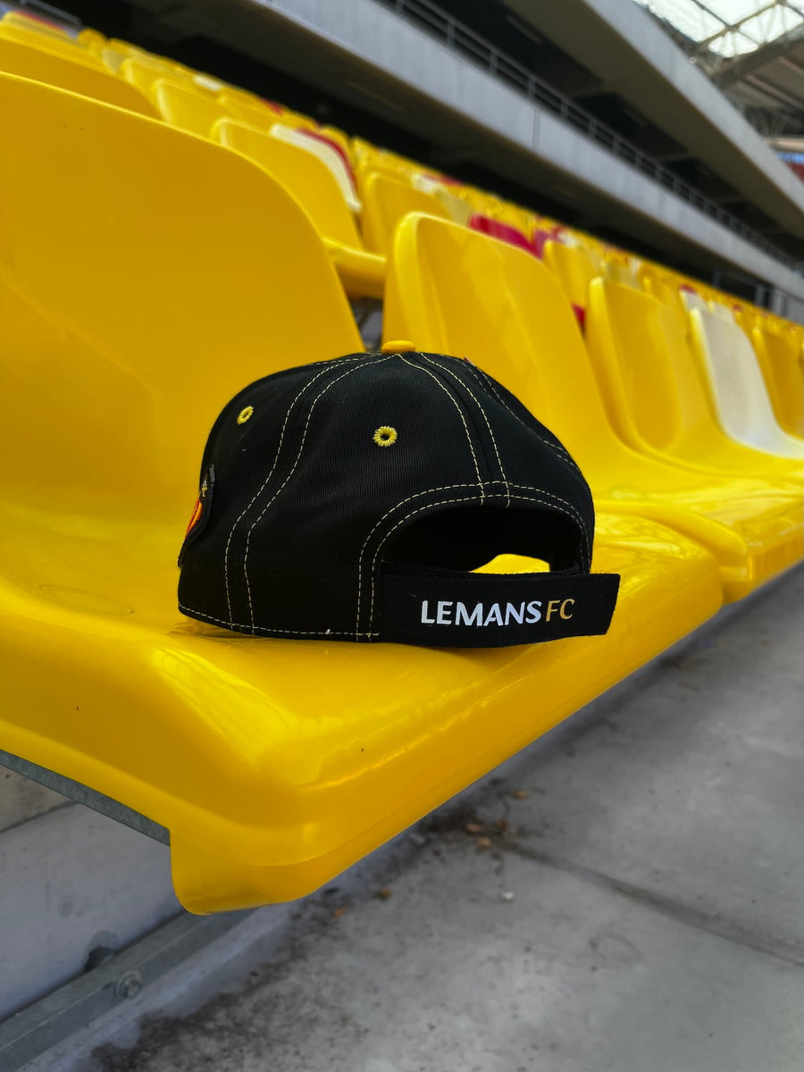 Casquettes supporters Noire et Jaune