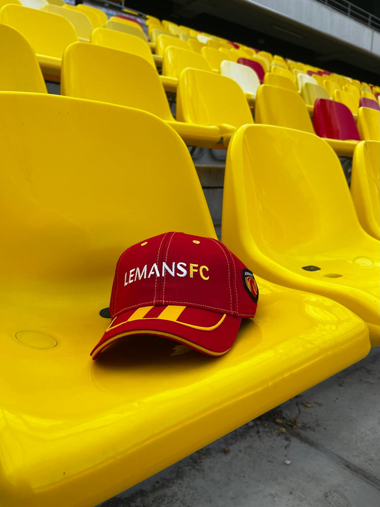 Casquettes supporters Rouge et Jaune