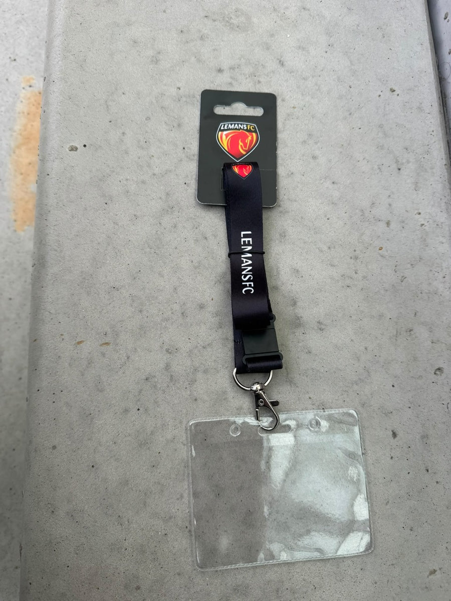 Tour de cou porte-badge Noir Le Mans FC