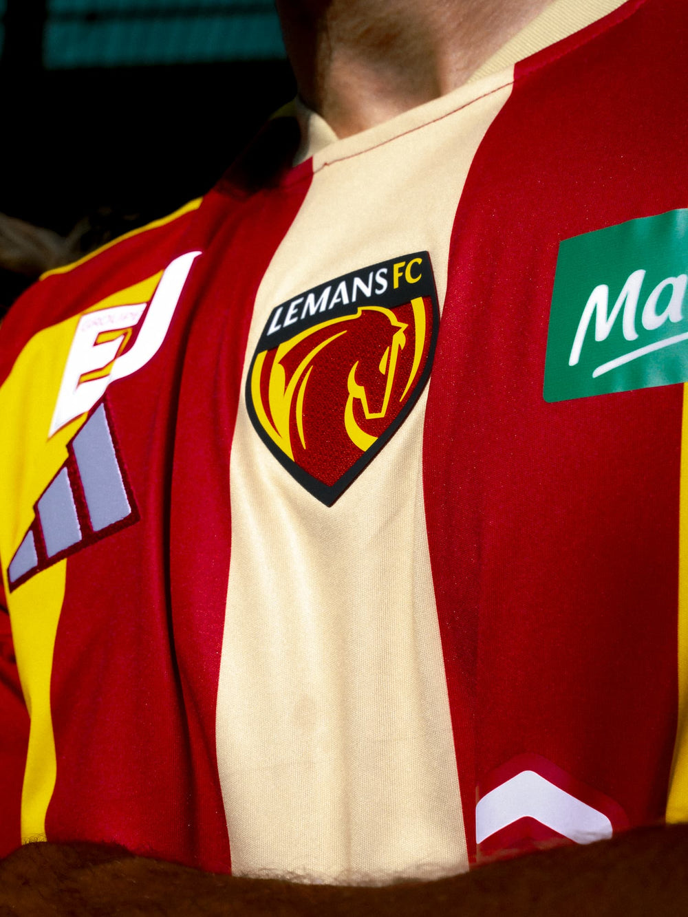 Notre maillot domicile — détail 2