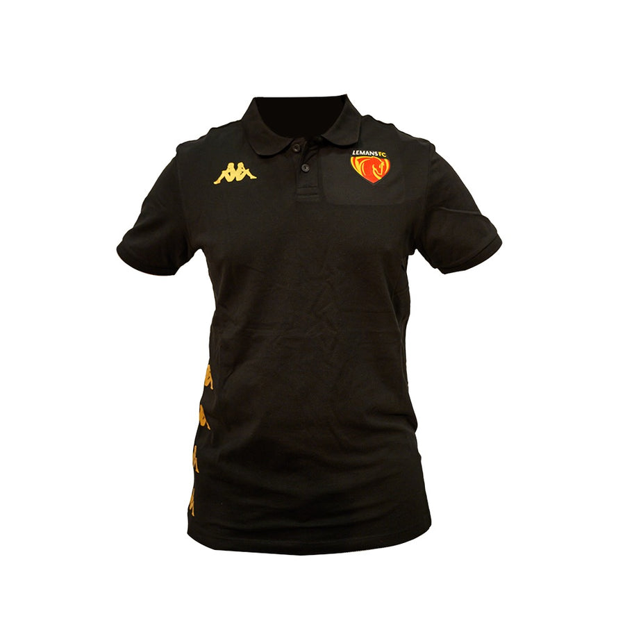 DESTOCKAGE Polo Noir - Kappa Adulte