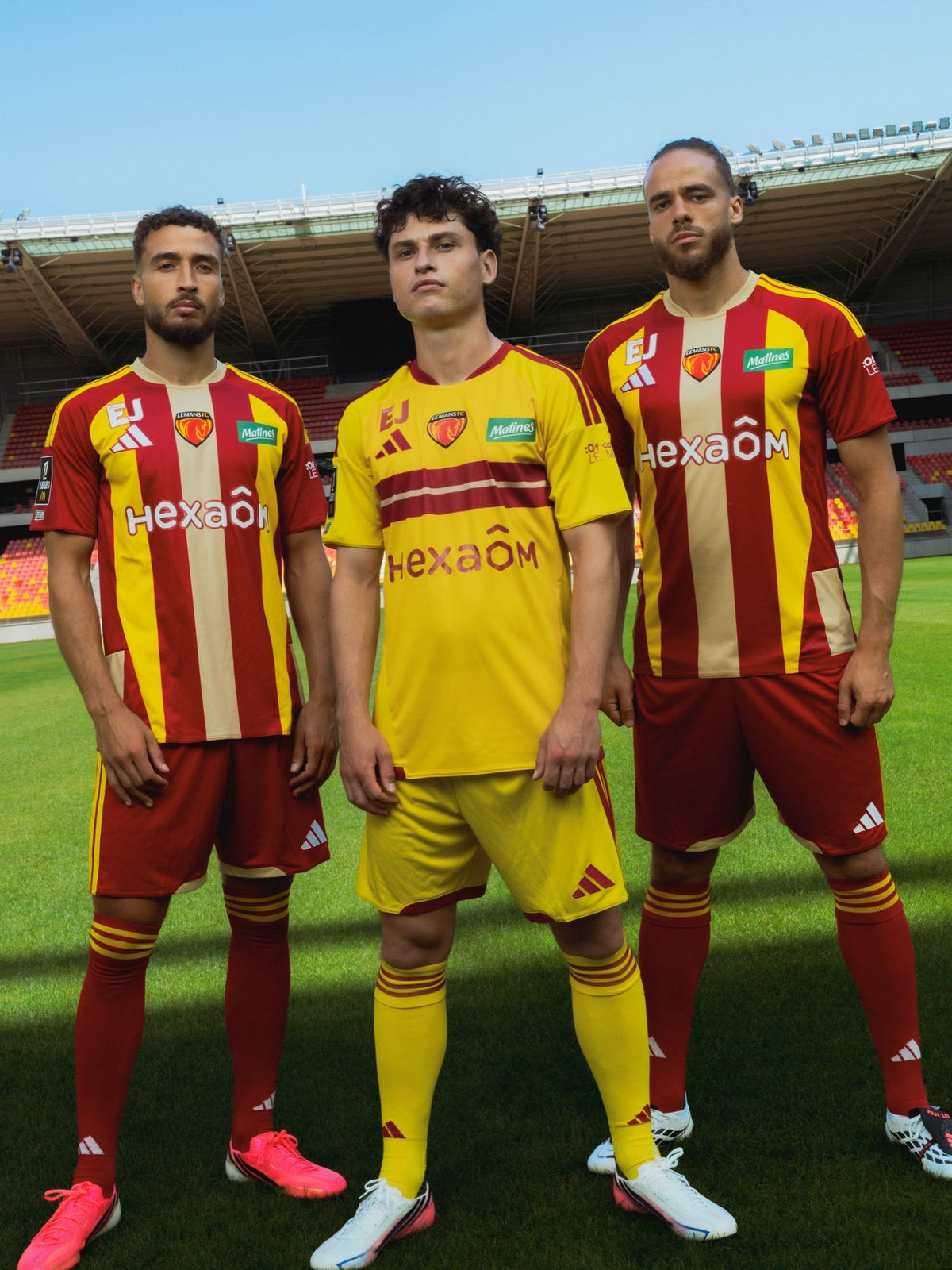 Maillots domicile et extérieur Le Mans FC 2026/2027