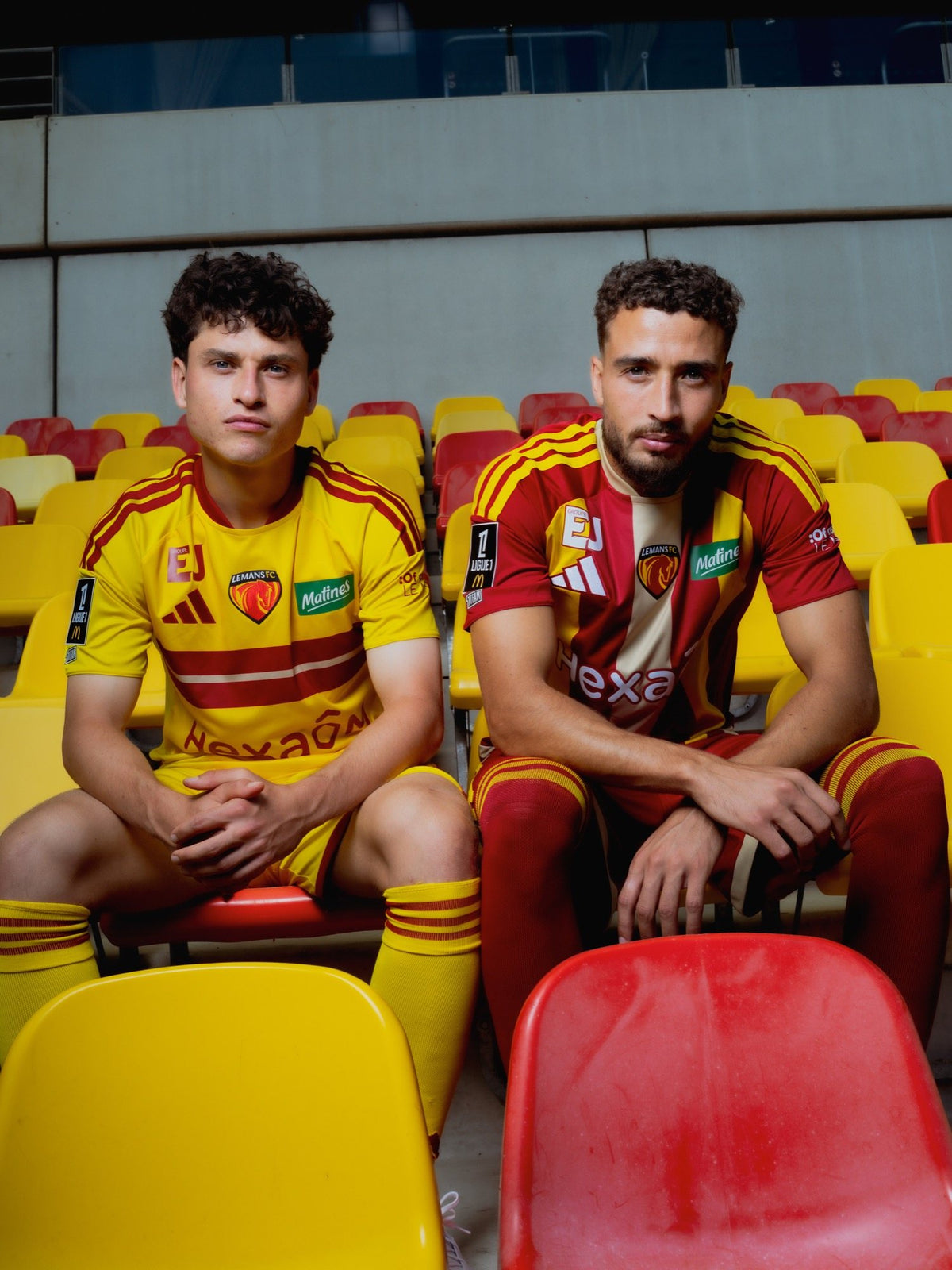 Maillots domicile et extérieur Le Mans FC 2026/2027