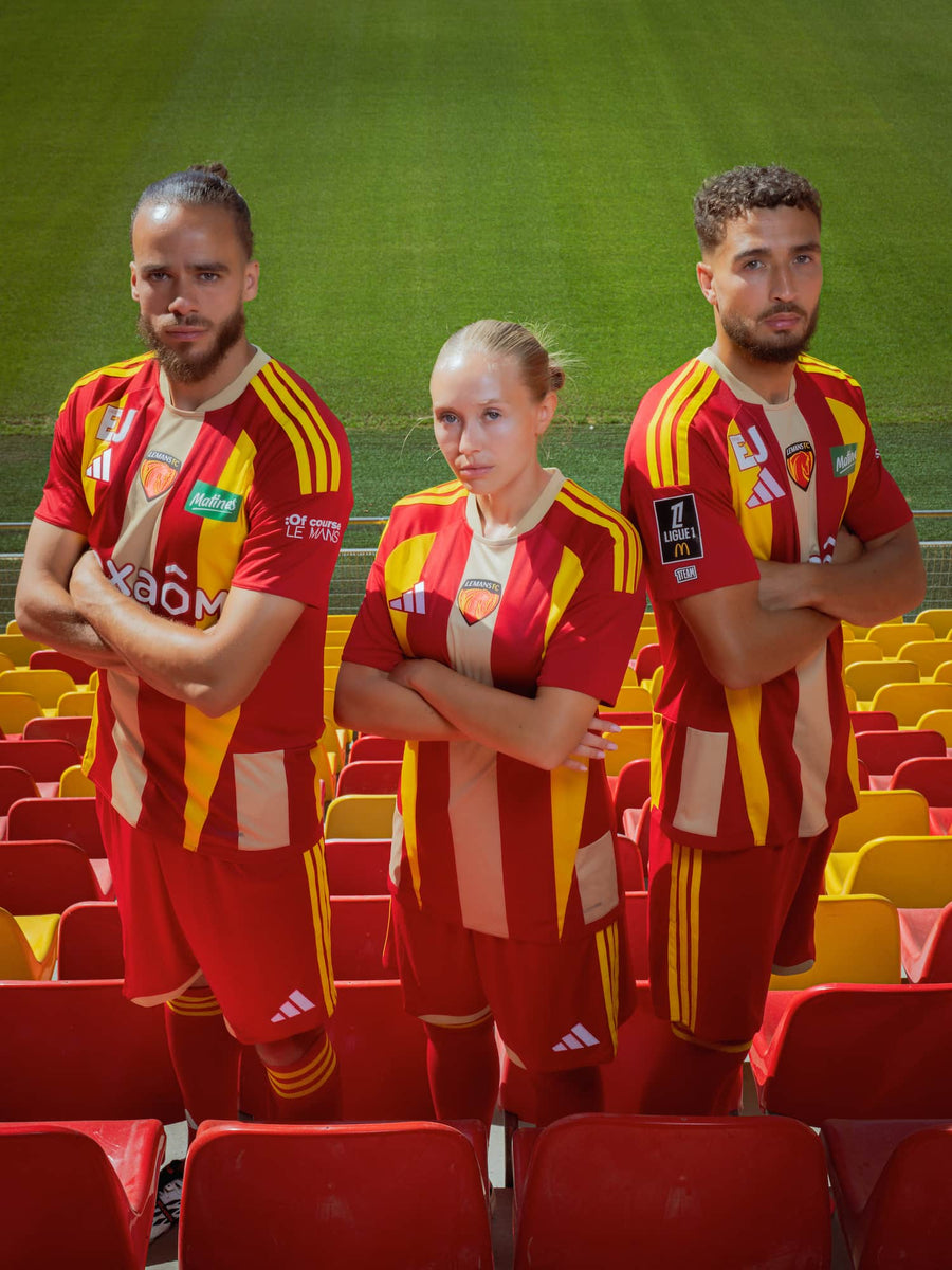 Maillots domicile et extérieur Le Mans FC 2026/2027