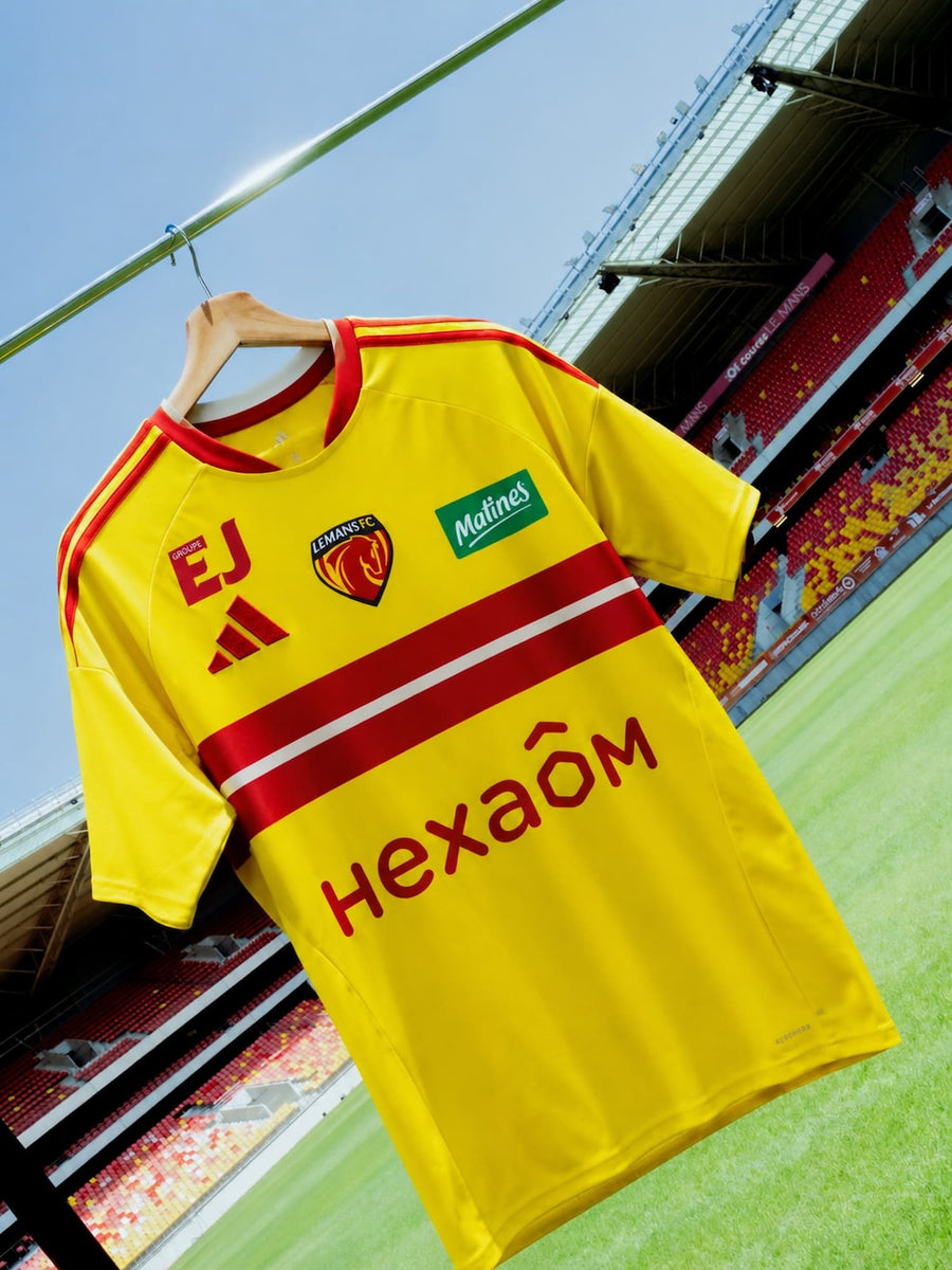 Maillots domicile et extérieur Le Mans FC 2026/2027